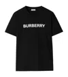 Burberry Cotton T-shirt In Black