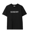 Burberry Frankie Logo Graphic T-shirt In Black