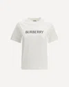 Burberry Cotton Logo T-shirt In White