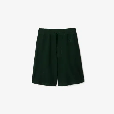 Burberry Cotton Blend Tailored Shorts In Black