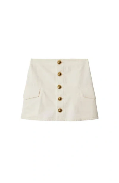 BURBERRY BURBERRY COTTON MINI SKIRT