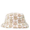 Burberry Monogram Jacquard Terry Bucket Hat In Beige