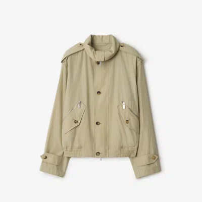 BURBERRY BURBERRY COTTON NYLON JACKET