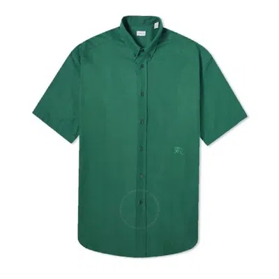Burberry Cotton Oxford Ekd-logo Embroidered Shirt