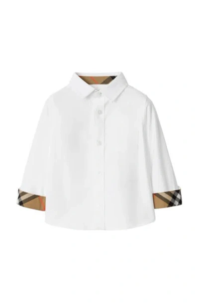 BURBERRY BURBERRY COTTON OXFORD SHIRT