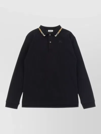 Burberry Johane Polo Shirt In Black