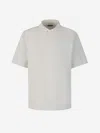 Burberry Cotton Pique Polo In White