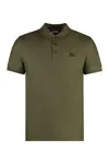 Shop Burberry Cotton-piqué Polo Shirt