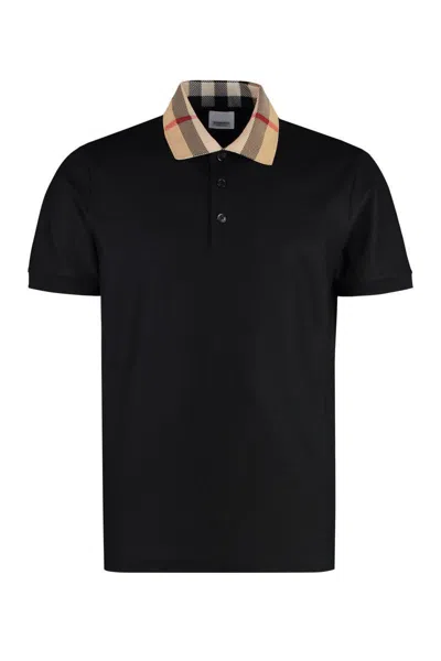 BURBERRY BURBERRY COTTON PIQUÉ POLO SHIRT
