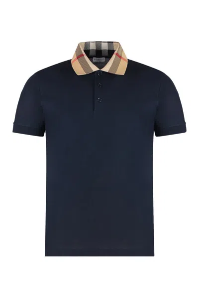 BURBERRY BURBERRY COTTON-PIQUÉ POLO SHIRT