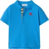 Burberry Cotton Piqué Polo Shirt In Multi