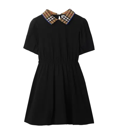 BURBERRY COTTON POLO SHIRT DRESS