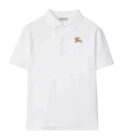 BURBERRY COTTON POLO SHIRT