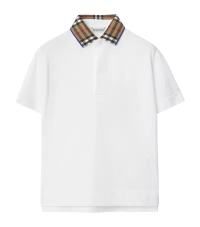 BURBERRY COTTON POLO SHIRT
