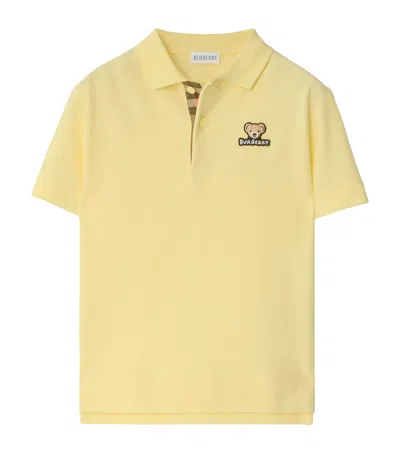 BURBERRY COTTON POLO SHIRT