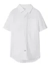 Burberry Cotton Polo In White