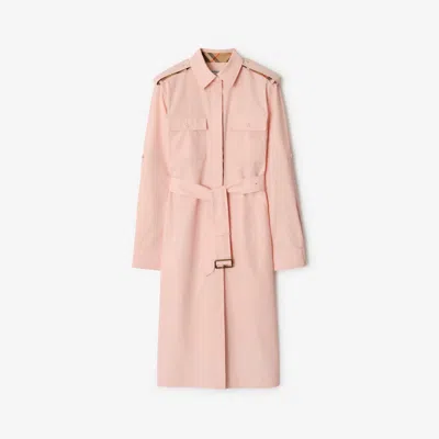 Burberry Cotton Poplin Shirt Dress In Flora