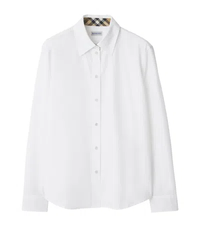BURBERRY COTTON POPLIN SHIRT