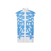 Burberry Cotton Printed Shirt In White