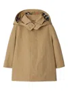Burberry Vintage Check-lining Trench Coat In Neutrals