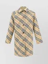 Burberry Reversible Cotton Gabardine Coat With Iconic Motif