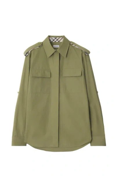 BURBERRY BURBERRY COTTON POPLIN SHIRT