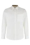 Burberry Cotton Shirt In White