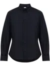 Burberry Cotton Shirt In Blau