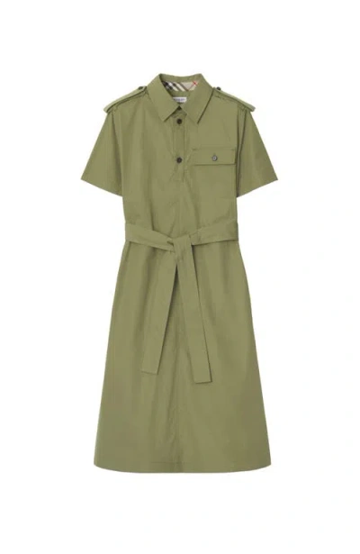 BURBERRY BURBERRY COTTON SHIRT DRESS