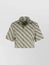 Burberry Women's Checked Cotton Shirt