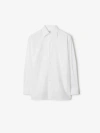 Burberry Cotton Shirt In White