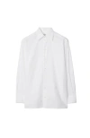 Burberry Cotton Shirt In White