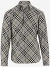 BURBERRY COTTON SHIRT WITH CHECK PATTERN