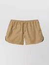 Burberry Cotton Shorts Drawstring Waistband