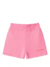 Burberry Cotton Shorts In Pink