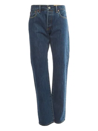 Pre-owned Burberry Cotton Straight Jeans
