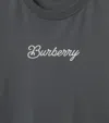 Burberry Cotton Surfer Knight T-shirt In Blue