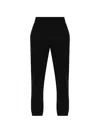 Burberry Sid Check-trim Track Pants In Black