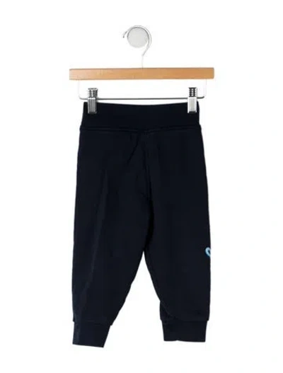 Pre-owned Burberry Babies' Cotton Sweatpants In Blue