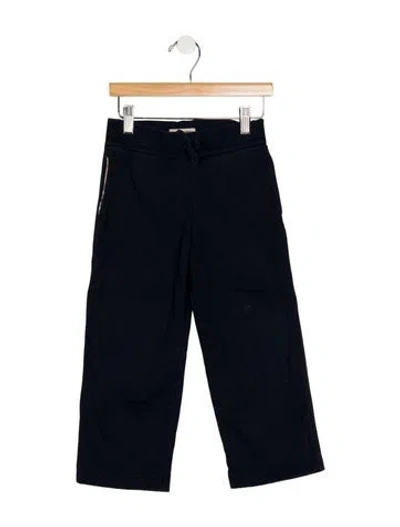 Pre-owned Burberry Babies' Cotton Sweatpants In Blue