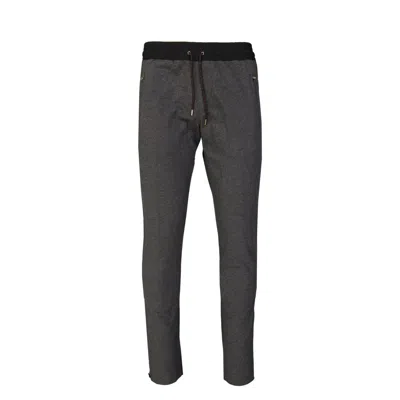Burberry Cotton Sweatpants In Gray