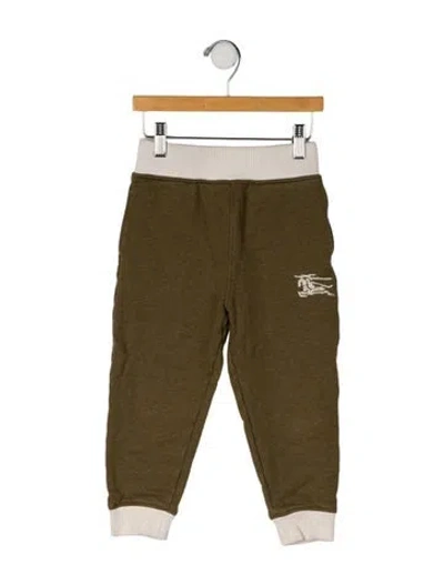 Pre-owned Burberry Babies' Cotton Sweatpants In Multi