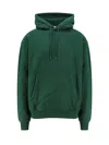 Burberry Cotton Sweatshirt With Ekd Patch In Green