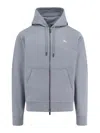 Burberry Hooded Cotton Sweatshirt Kangaroo Pockets