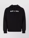 Burberry Black Cotton Sweatshirt In Black