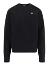 Burberry Cotton Sweatshirt With Logo Embroidery
