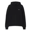 Burberry Men Black Sweatshirt With Ekd Embroidery On The Front And Logo Print On The Rear In Cotton