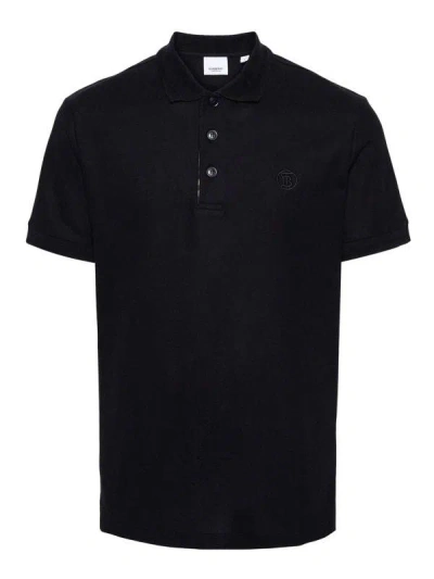 Burberry Cotton T-shirt In Black