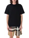 Burberry T-shirt In Black