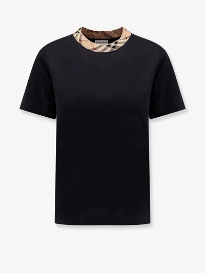 Burberry T-shirts And Polos In Black